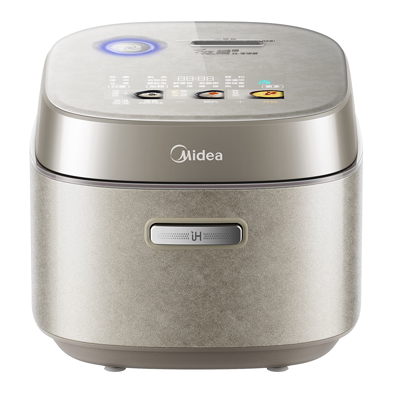 Midea Petal Pro 2.0 IH Heating Rice Cooker 4L for 5-8 People with Titanium Platinum Pot Multi-Functional Steaming and Cooking Rice Cooker MB-40HB9