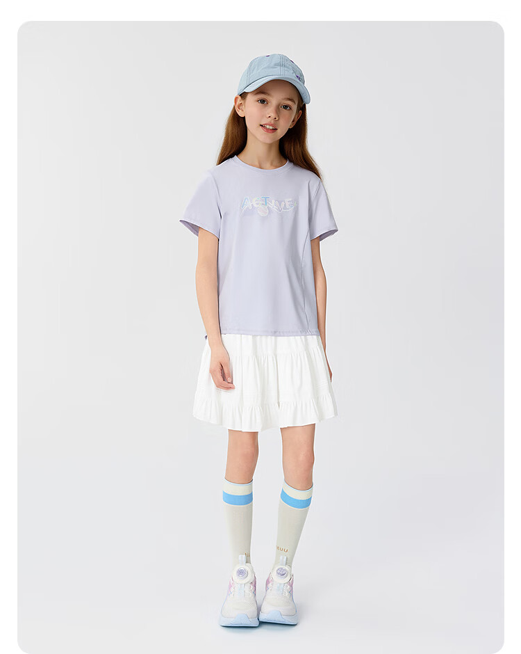 Balabala Kids Skirt Girls 2026 Summer Sweet Bowknot Short Skirt for Toddlers and Older Girls 21
