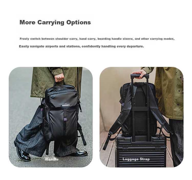 GYXX Zeus 3 Air Men's Large Capacity Laptop Backpack Sports Casual Travel College Student School Bag 25