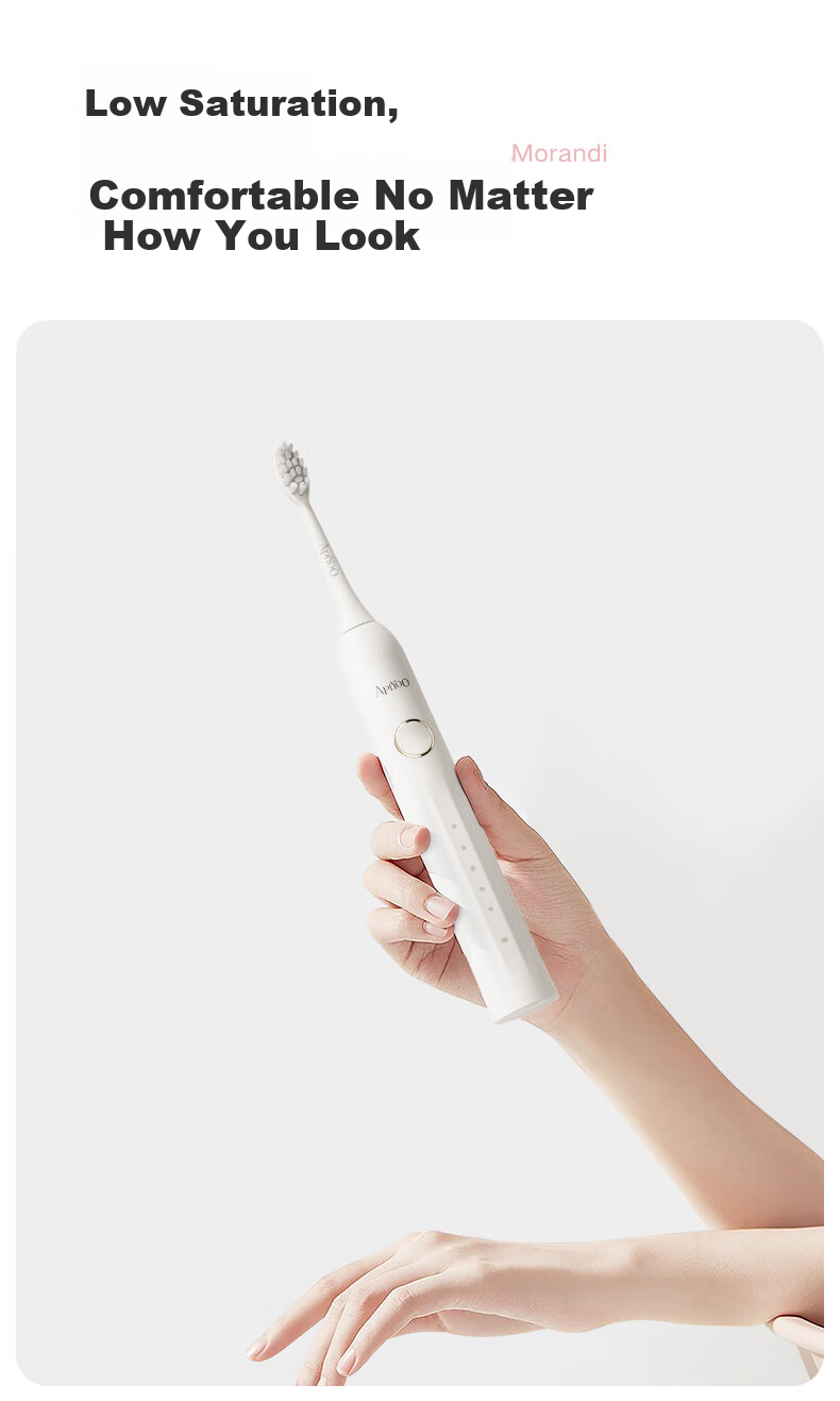 ApiYoo AiYou Y1 Set Adult Couple Electric Toothbrush 2-Pack Deep Cleaning Gift for Boyfriend and Girlfriend Newlyweds Engagement Wedding Newlywed Gift 10