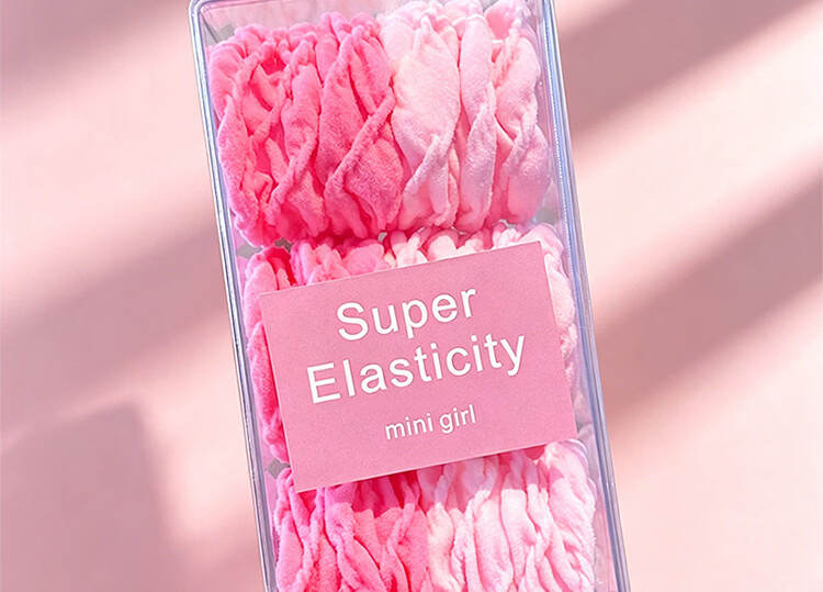 Princess Password Children's Day Gift High Elasticity Hair Tie for Girls Soft Hair Band Student Hair Rope Hair Accessory 3