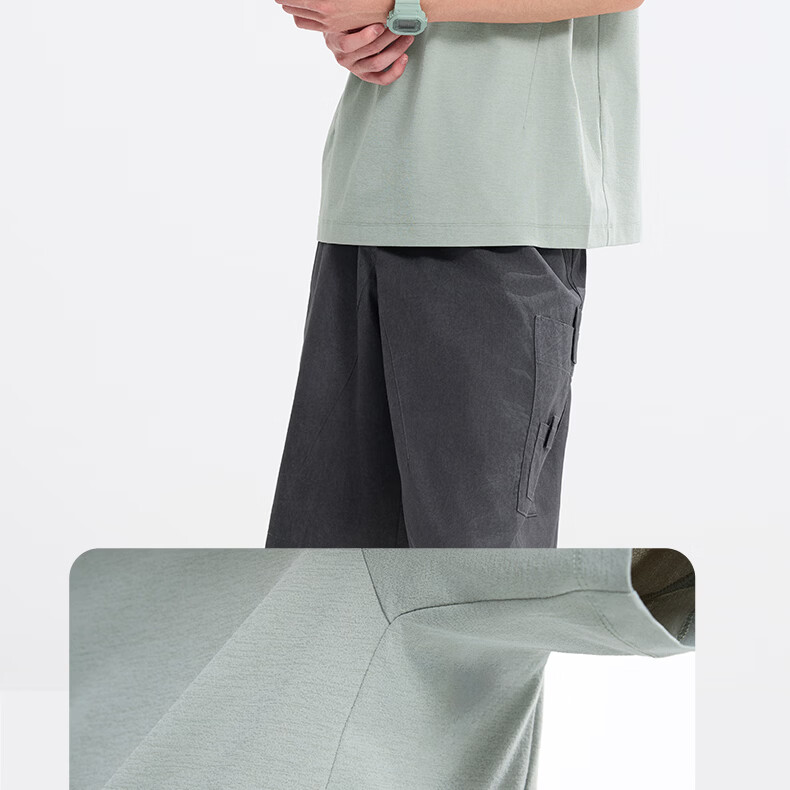 361° Men's Spring Summer Sports Polo Shirt Outdoor Quick-Dry Antibacterial Loose Short Sleeve Top 652623101-1 8