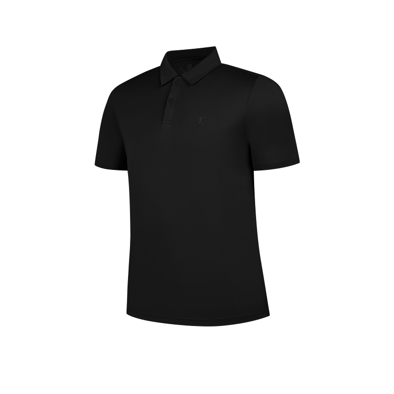 QIAODAN POLO Shirt for Men, Comfortable Business Casual Summer Quick-Dry Short-Sleeve Sports Top