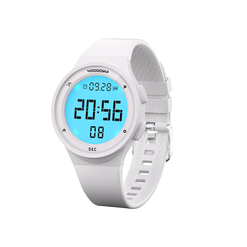40,000 Kilometers Middle School Student Smart Lightweight Girls Sports Waterproof Vibration Alarm Clock Step Counter Wristband Children's Day Gift for Girls