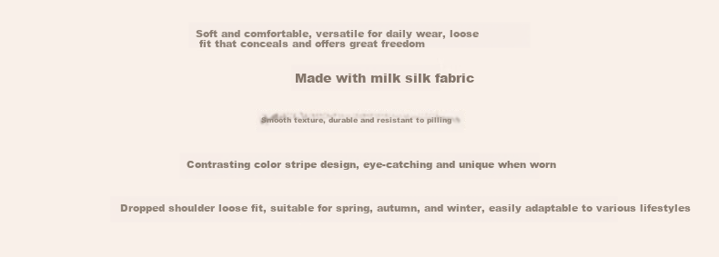 Baleno Trendy Colorblock Stripe Sweatshirt Women 2026 New Spring American Style Loose Fit Long Sleeve Jacket Top 3
