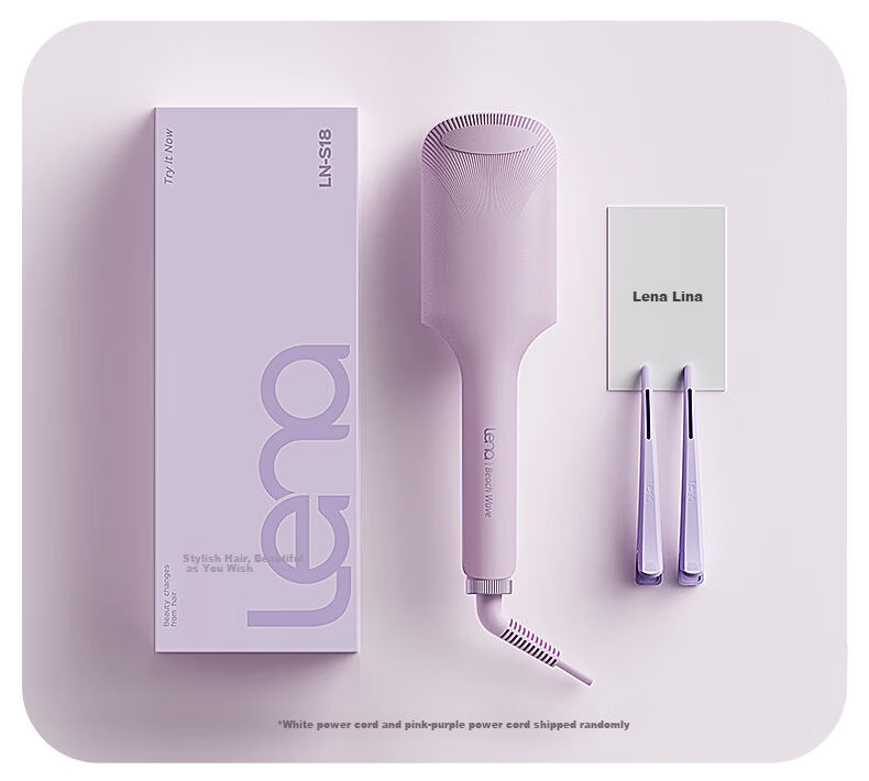 Lena Triple Barrel Deep V Curling Iron 32mm Negative Ion Damage-Free French Egg Roll Curling Wand S18 Corporate Bulk Gift 14