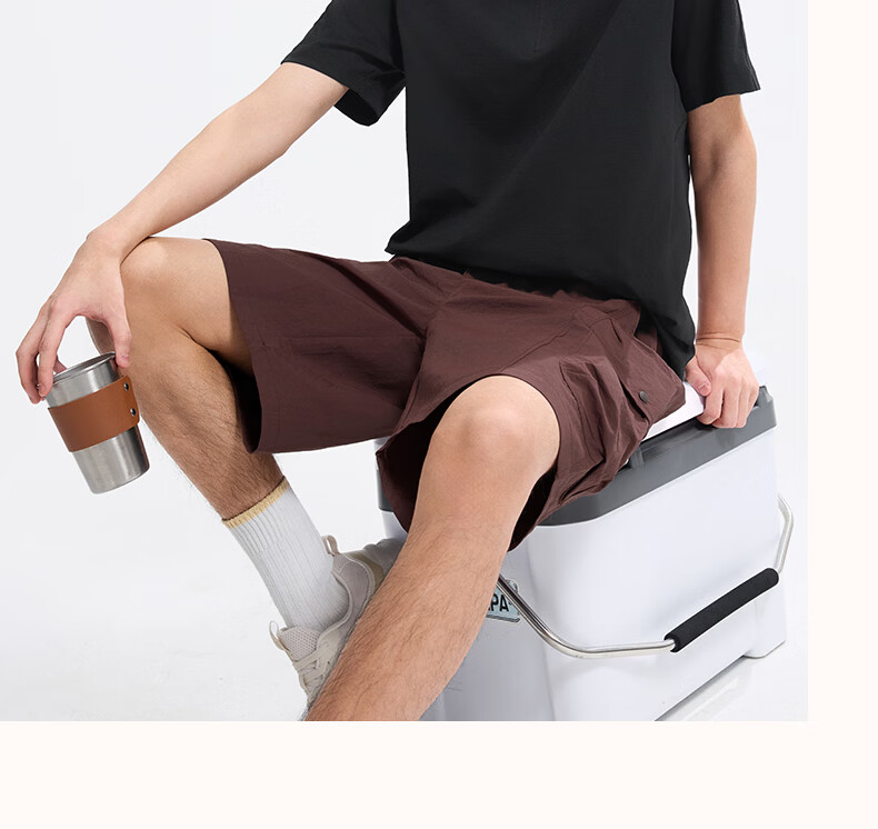 361° Men's Spring Summer Sports Polo Shirt Outdoor Quick-Dry Antibacterial Loose Short Sleeve Top 652623101-1 19