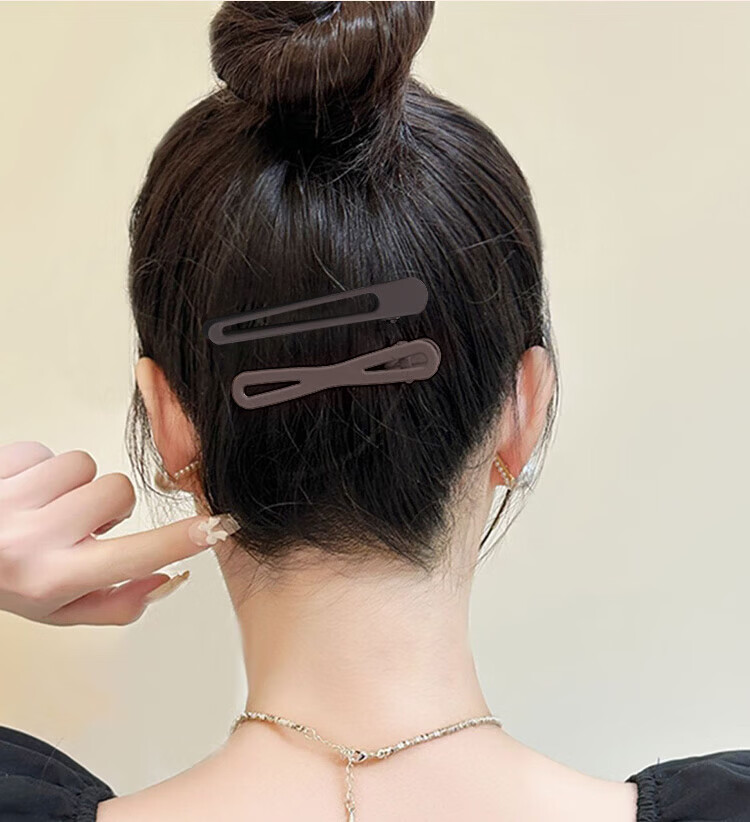 MEIFUYU Hair Clips Set - 6 Pieces Flat Clips, BB Clips, Side Clips, Back Head Hair Clips, Bang Clips, Duckbill Clips WH7218 8