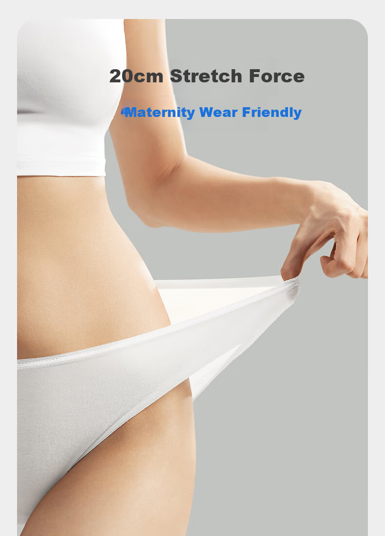 Babycare Disposable Cotton Underwear Travel Maternity Postpartum Portable Wash-Free Medical Grade XL 7 Pieces 12