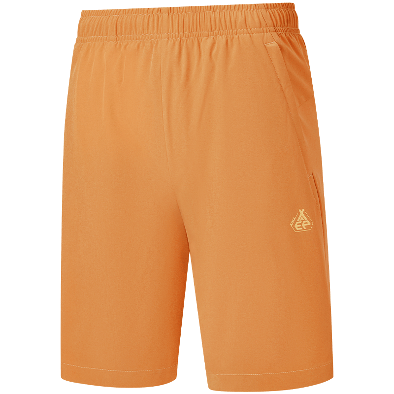 Xtep Yuyi Ice Silk Sun Protection Men's Shorts Five-Point Original Yarn Cool Outdoor Trend Quick-Dry Summer Woven Shorts