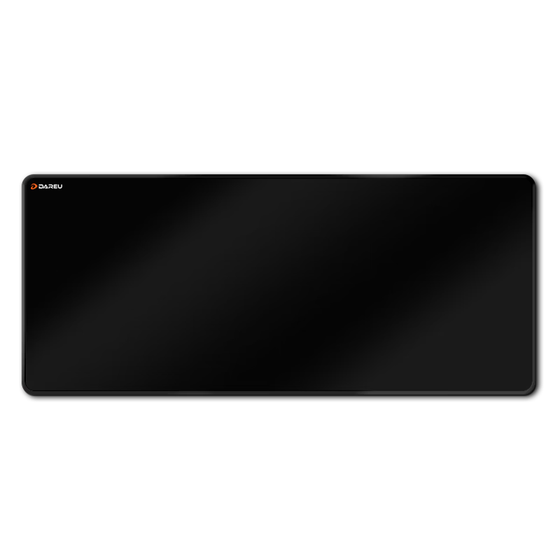 Dareu Gaming Mouse Pad FPS Smooth Thickened Precision Edge Locking Large Desk Mat Pure Black 1400x600x3mm
