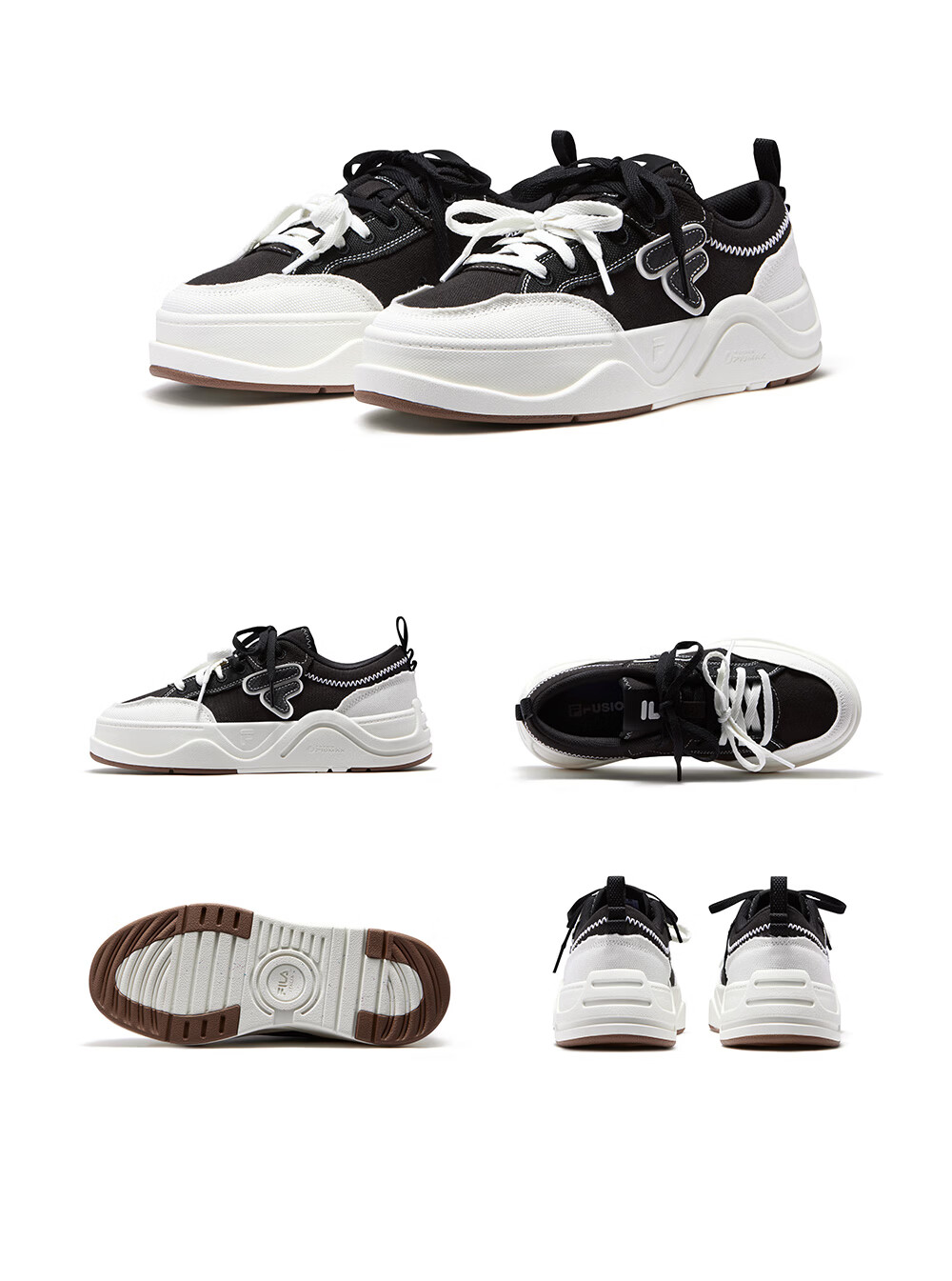 FILA Official Trendy Brand 50-50 DX II Canvas Shoes 2026 Summer Casual Versatile Sneakers 45
