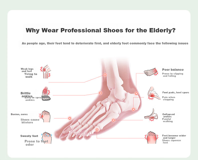 Zulijian Elderly Spring Summer Soft Sole Breathable Casual Shoes Lightweight Walking Shoes for Mom 26113015J Tranquil Blue Women Size 41 10