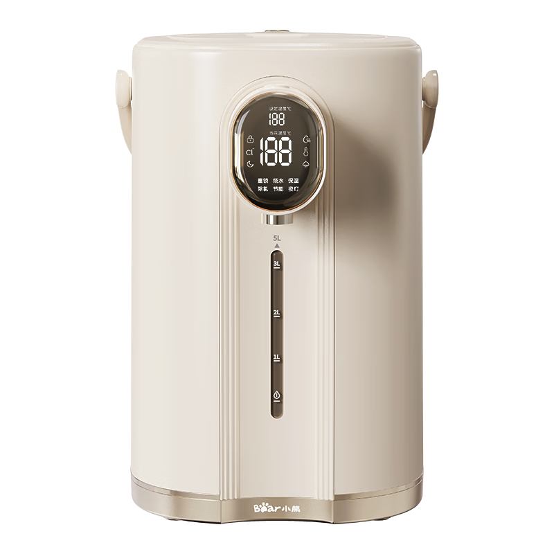 Bear Price Protection 618 Electric Hot Water Bottle Constant Temperature Electric Kettle Upgraded Titanium Inner Tank Boiling Kettle Antibacterial Waterway Multi-Stage Insulation Electric Water Bottle