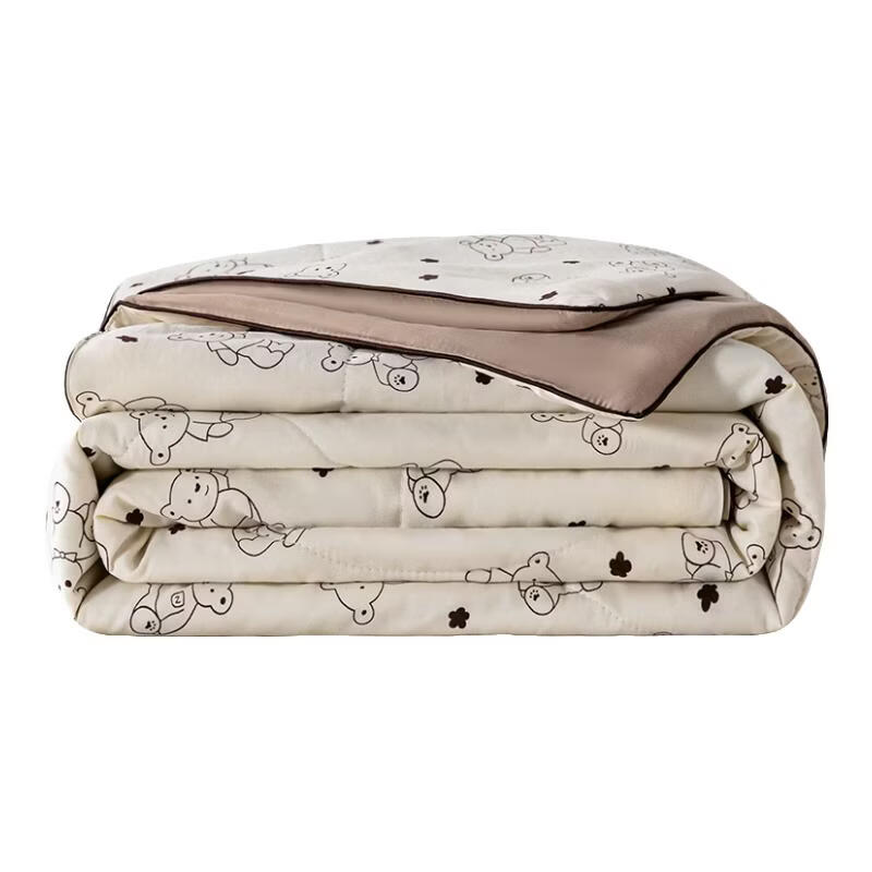 MUJI Quilt Air-Conditioning Quilt Summer Quilt 1.5m x 2m Single Infant Toddler Class A Spring Autumn Summer Thin Quilt Bear Director