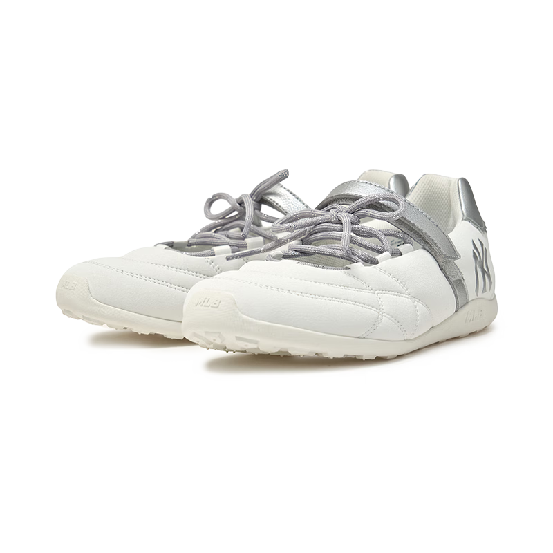 MLB Women's Fashion Versatile Commuter Comfortable Thin Sole Shoes 26 New Model 3ASXMJ76N-50WHS-255