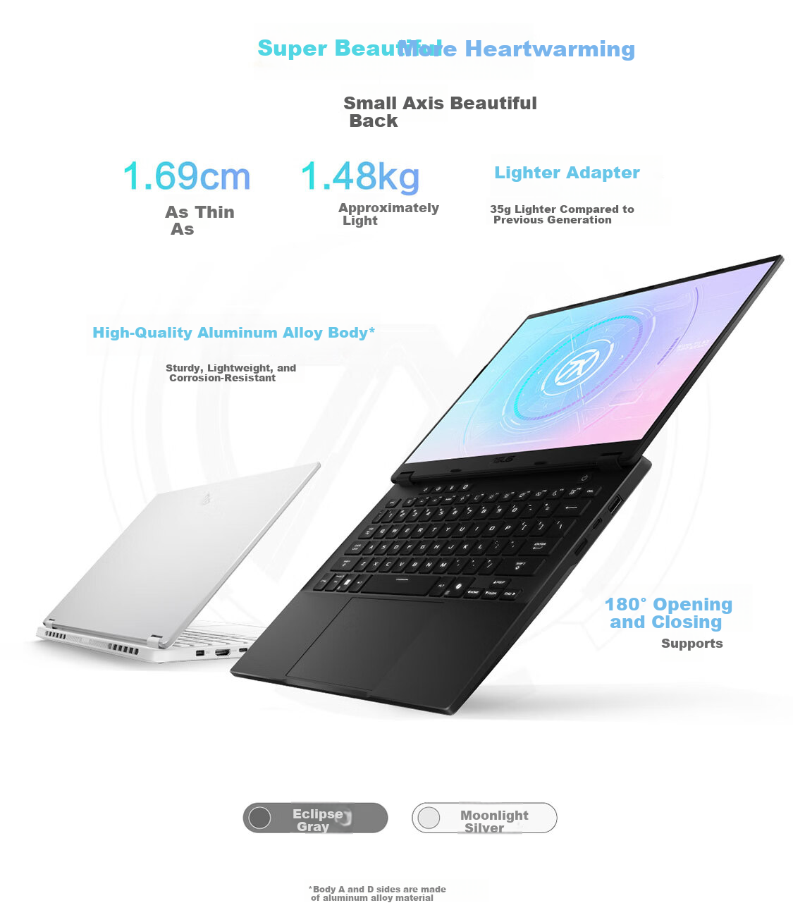 ASUS TUF Dash F15 Air 2026 Ryzen AI Max Edition 14-inch AI Gaming Laptop (Ryzen AI Max+ 392, 32GB RAM, 1TB SSD, 8060S Integrated Graphics, 2.5K) Gray 1