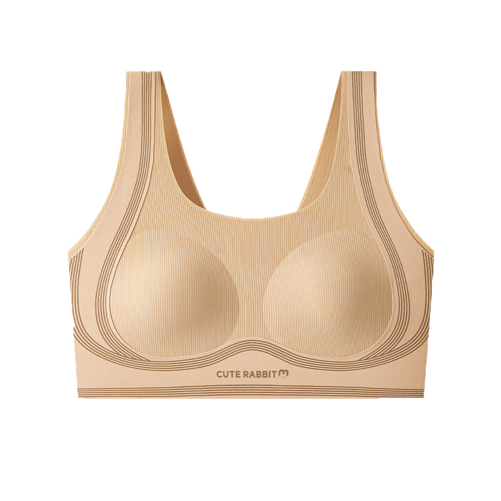 YUZHAOLIN 2-Pack Developmental Period Teen Student Underwear High School Girls Sports Bra Vest
