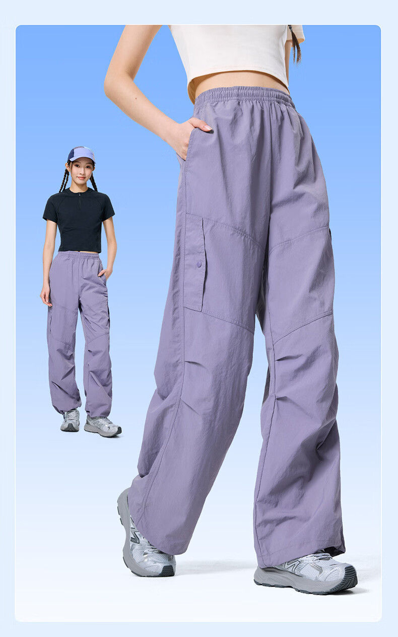 CAMEL Men's Straight Cargo Pants Outdoor Water-Repellent Casual Paratrooper Pants C16BR0L3047 Light Moss Green XL 17
