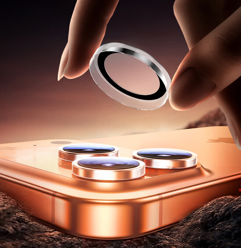 Smorss Single Pack Tempered Glass Lens Protector for Apple iPhone 17 Air Rear Camera, HD Scratch-Resistant Anti-Glare Eagle Eye Lens Film 18