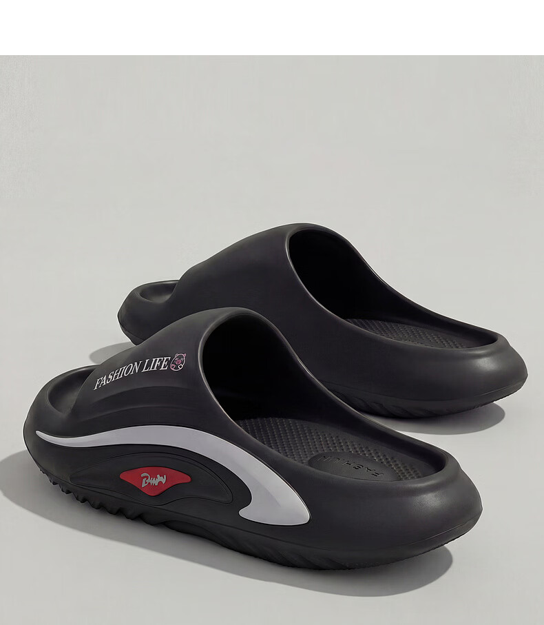 YUZHAOLIN Men's Plus Size Bathroom Shower Extra Large Outdoor Wearable Slippers 4