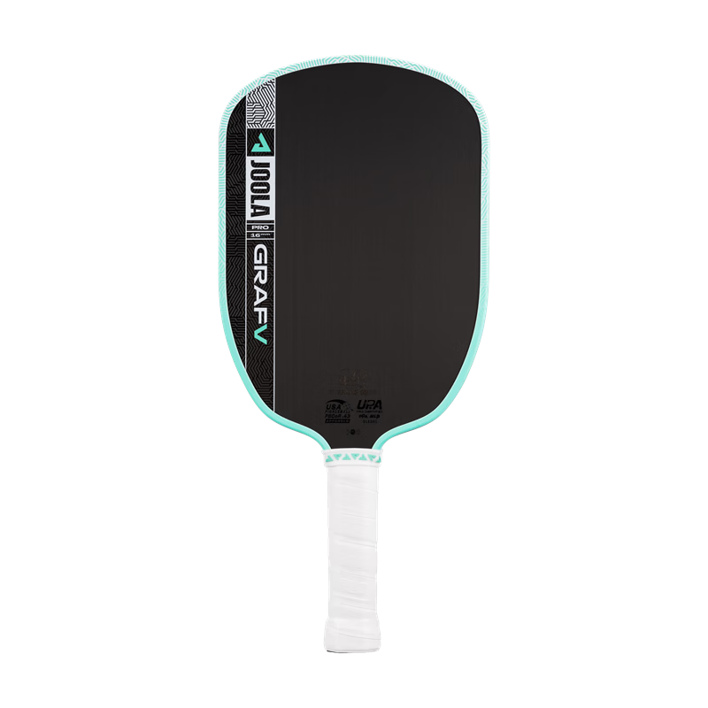 JOOLA Yola Pickleball Paddle PRO V Carbon Fiber 5th Generation Professional Paddle Graf PRO 16mm - Two-Handed Offensive and Defensive Style