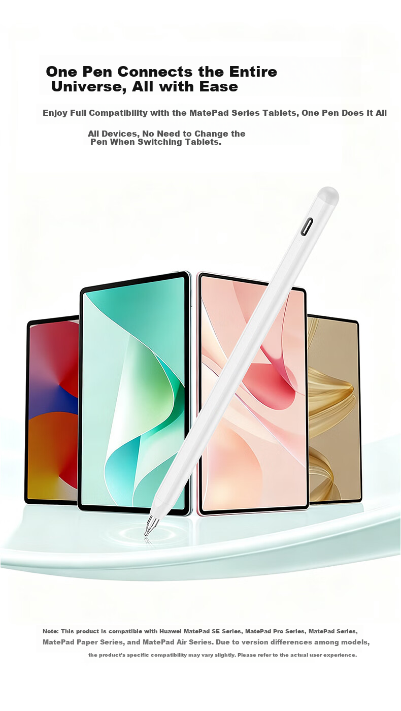 CangHua Compatible with Huawei M-Pencil 3rd Gen Stylus Capacitive Pen for MatePad Mini/11.5s/Pro12.2/Air12 Touchscreen Tablet 8