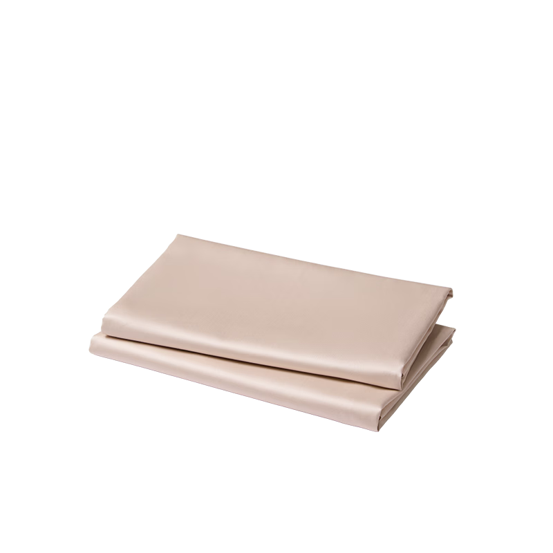 Luolai Home Textiles 100-Thread Count Cotton Pillowcase A-Class Ultra-Soft Anti-Mite Cotton Pillowcase 48x74cm Pink