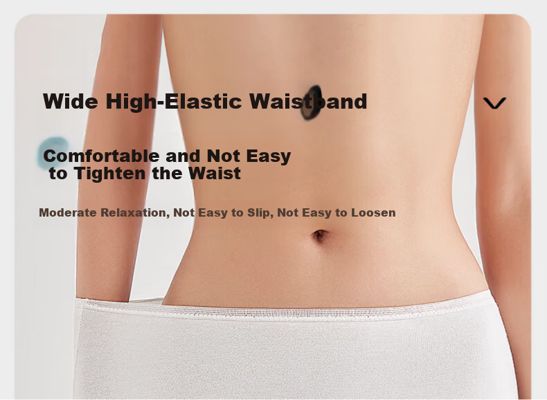 Beianshi Disposable Women's Cotton Antibacterial Maternity Postpartum Cotton Travel Portable White L Underwear 12