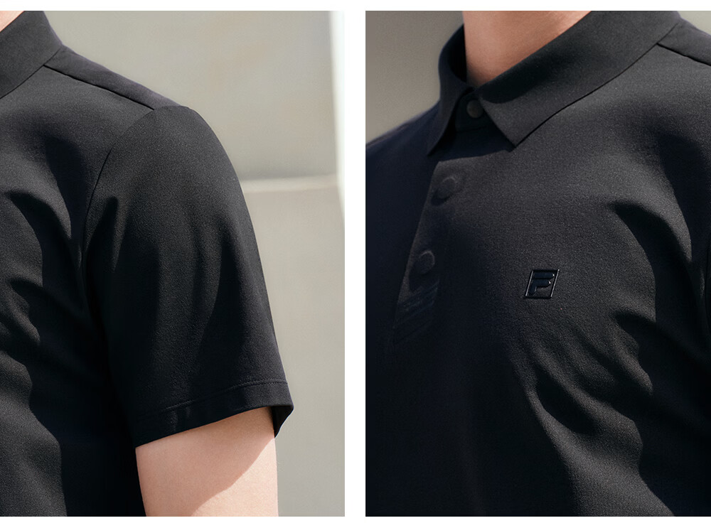 FILA Official Wang Yang Men's Knitted Short Sleeve Polo Shirt 2026 Summer Moisture-Wicking Quick-Dry Comfortable Top 22