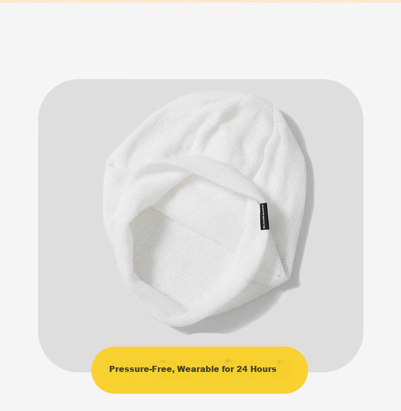 Yu Zhaolin Unisex Four-Season Lightweight Windproof Head Protection Beanie Hat Black 7