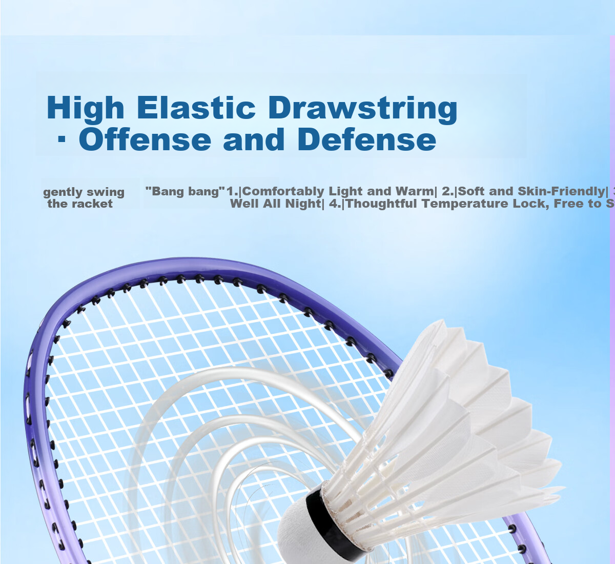 ANTA Badminton Racket Set Lightweight Durable Student Training Competition Feather Racket 621-2 JD Exclusive 7