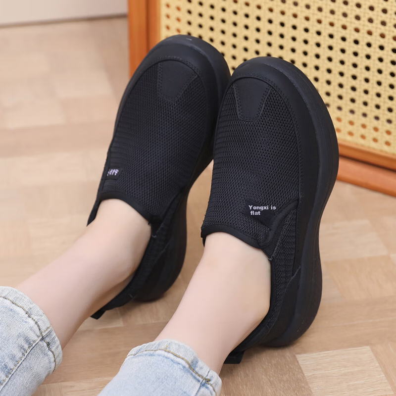 BURUIJING Old Beijing Cloth Shoes Women's Slip-On Casual Sports Shoes 61168 Purple Size 35 18