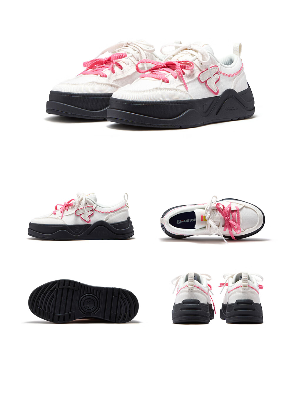 FILA Official Trendy Brand 50-50 DX II Canvas Shoes 2026 Summer Casual Versatile Sneakers 46