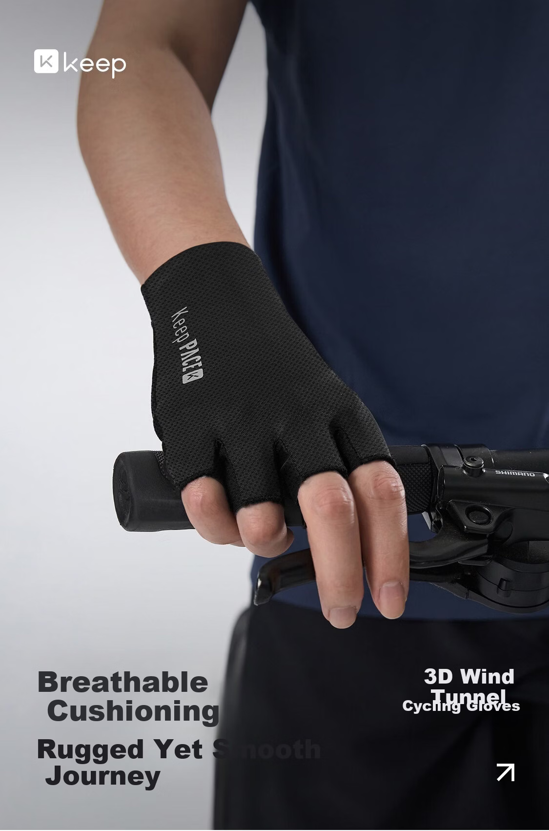 Keep Cycling Gloves [Microfiber Touchscreen] Warm Thin Fleece Outdoor Windproof Coldproof Non-slip Electric Scooter Gloves for Men and Women 1