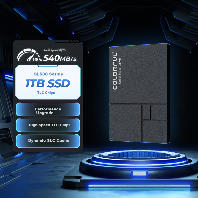 Colorful 1TB SSD Solid State Drive SATA3.0 Interface SL500 Series TLC NAND OpenClaw Compatible Deployment