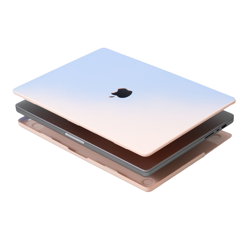 Bachen Protective Case for Apple MacBook Air 13.6-inch M5/4/3 Accessories 2026/25/24 Scratch-Resistant Gradient Cover