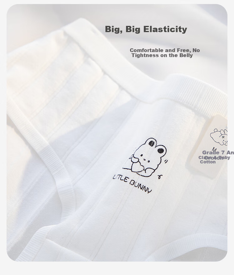 Yunxiangyi Girls' Underwear 5-Pack 100% Cotton Antibacterial Kids' Underwear All-Season Skin-Friendly XL Size 10