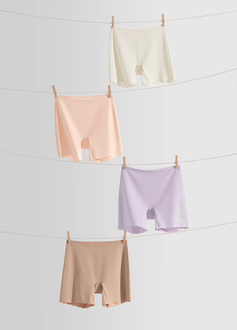Like uu Girls' Safety Shorts and Foundation Two-in-One Pure Cotton Student Girls' Boxer Briefs Class A Underwear 20