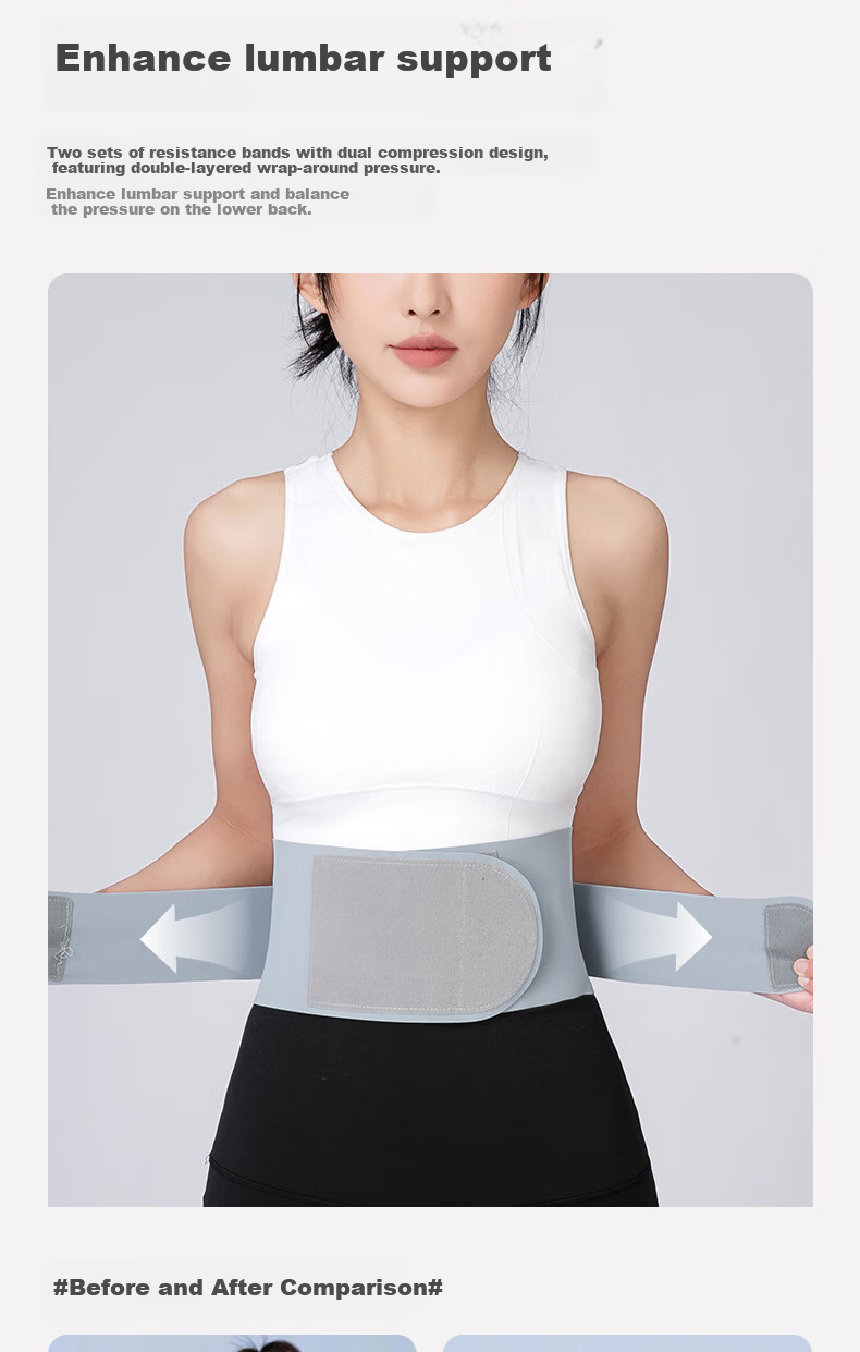 LI-NING Summer Thin Waist Support Belt Lumbar Disc Herniation Sports Unisex Waist Slimming Abdominal Binder Lumbar Muscle Support Fitness Sitting Aid 7