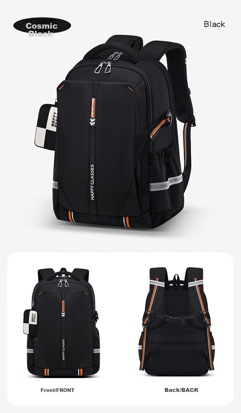 Dishuai Large Capacity Water-Resistant Breathable Lightweight Travel Backpack for Middle School, High School, and College Students 26