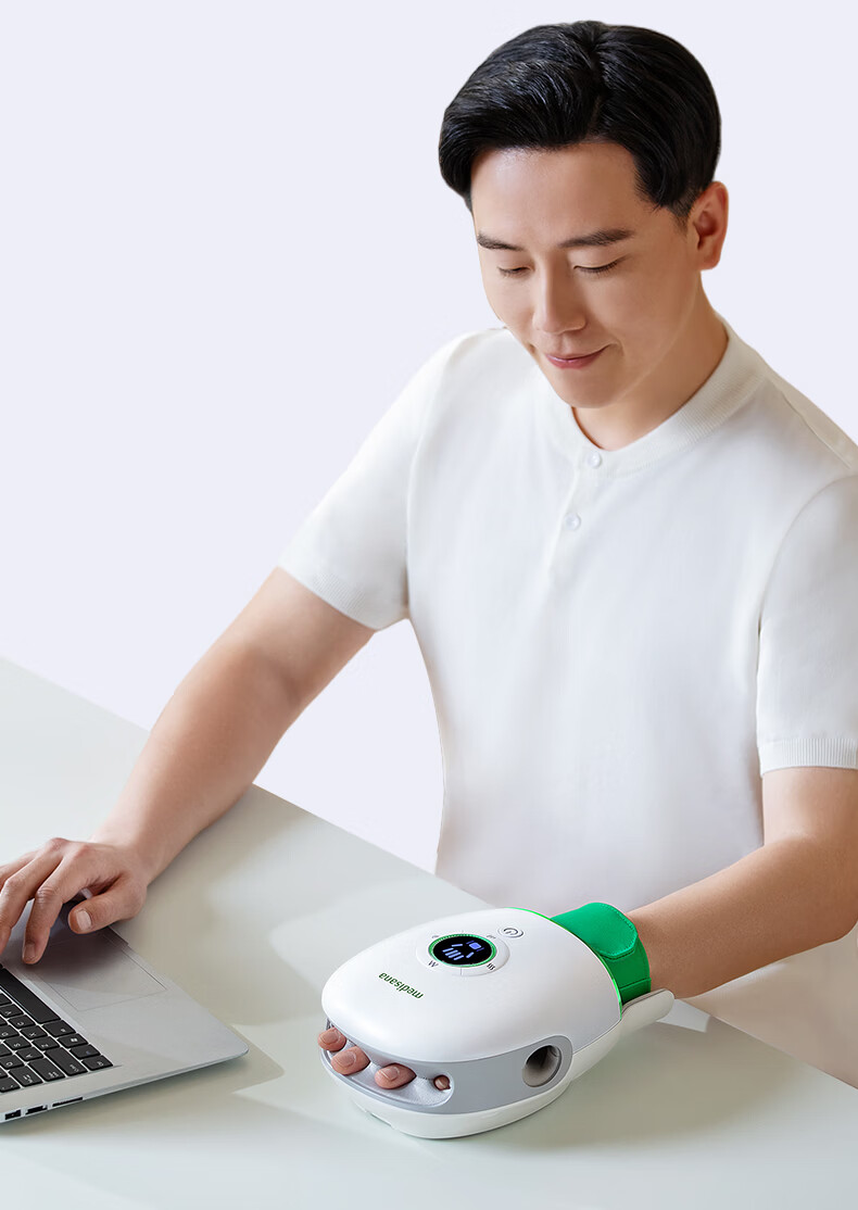 MEDISANA German Hand Massager with Heat Therapy for Fingers, Joints, Wrist, Tendon Sheath Massage, Palm Kneading And Warming, Practical Gift for Mother, Boyfriend, Girlfriend, Father's Day 20