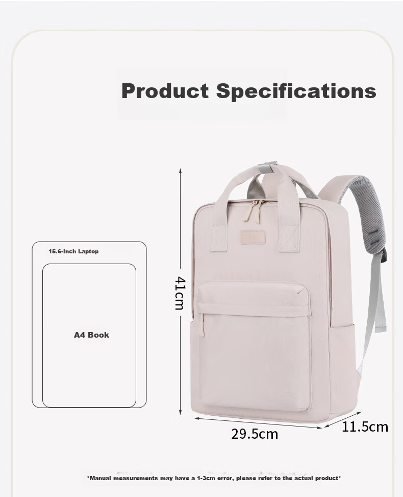 BRINCH Laptop Backpack Large Capacity Business Travel Work Shoulder Bag for Women 1