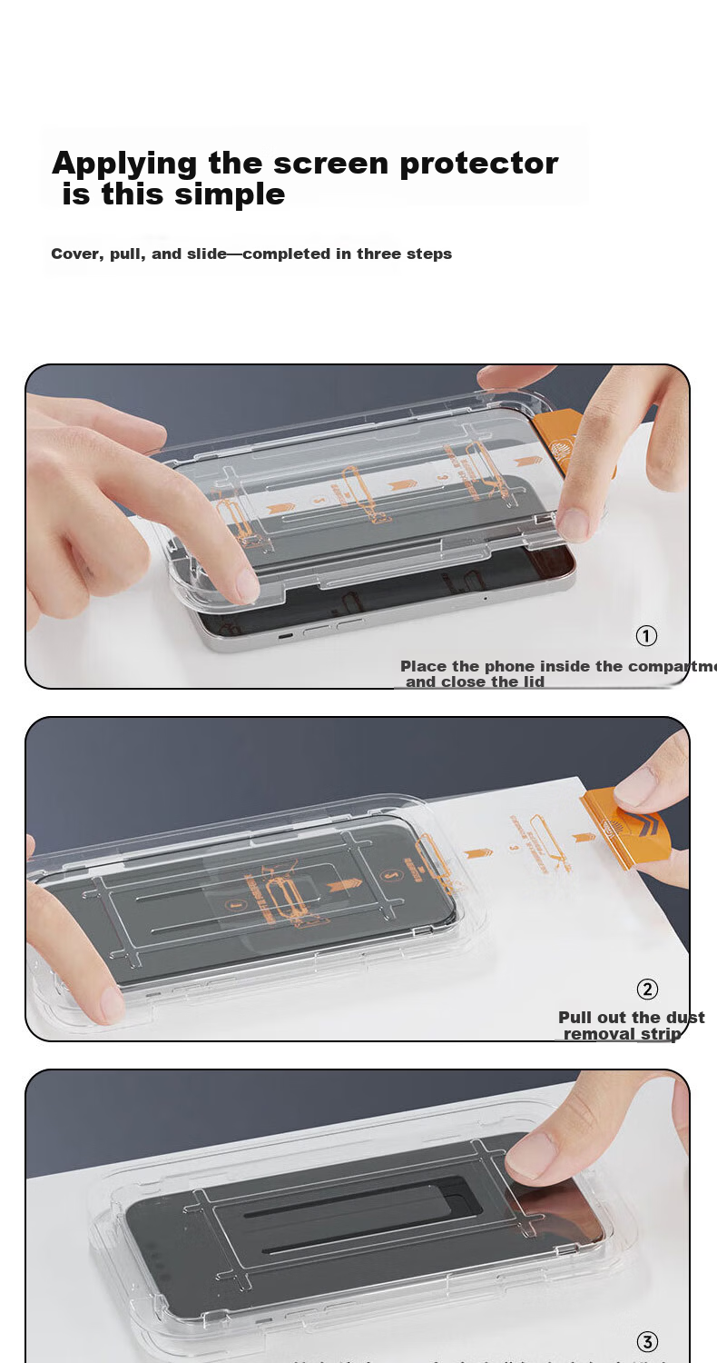 Mingying [AR Anti-Reflective 2-Pack] Tempered Glass Screen Protector for iPhone 12 Pro Max, Full Coverage, Dust-Free Installation, HD Anti-Fingerprint Explosion-Proof Film 1