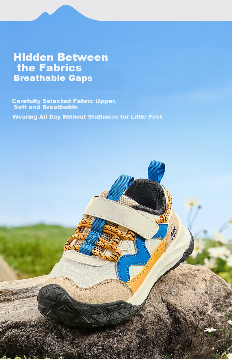 Balabala Kids Baby Toddler Walking Shoes Boys Girls 2026 Spring Autumn Non-Slip Infant Outdoor Functional Shoes Red Trend 6