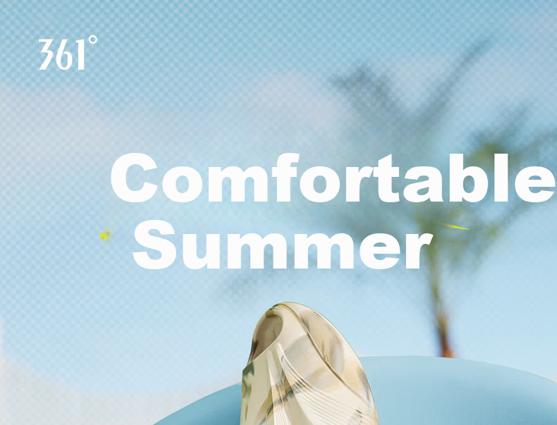 361° Men's Slippers Feibiao Summer Beach Outdoor Water Shoes Comfortable Soft Elastic Sports Slippers 672621110-5 1
