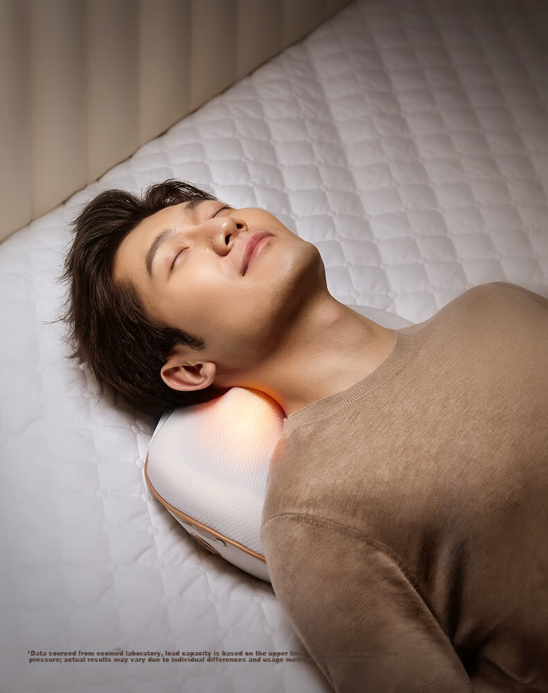 Ecomed German Cervical Massager Waist Back Neck Massager Shoulder Neck Waist Back Full Body Multifunctional Neck Shoulder Back Integrated Massage Pillow Gift for Parents and Boyfriend Girlfriend Birth 13