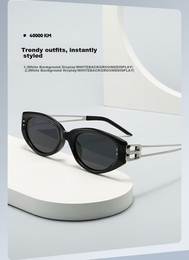 40,000 Kilometers 2025 New GM Cat Eye Sunglasses Women High-End Kunst Prescription Polarized UV Protection Driving Sunglasses Men 2