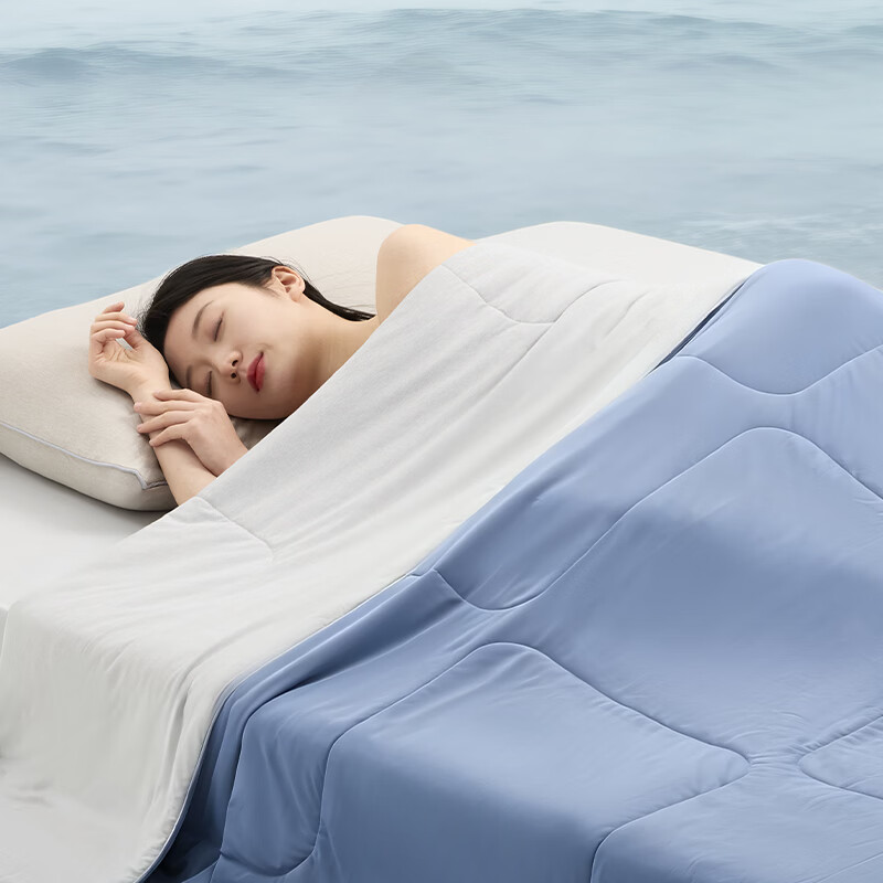 One's Member Cool Dual-Feel Summer Quilt Dawn Blue 150*200cm