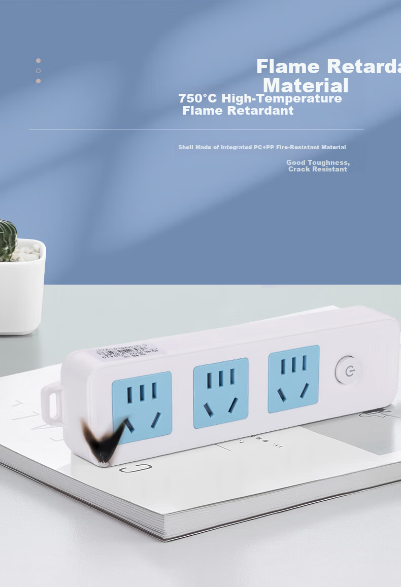 Cici New National Standard Socket/Power Strip/Extension Board/Power Extension Board/Wiring Board/Extension Cord 3-Socket Wireless Power Strip D102 (Power Cord and Plug Not Included) 4